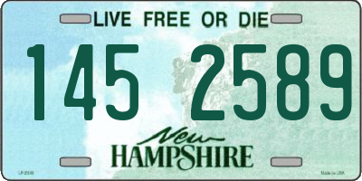 NH license plate 1452589