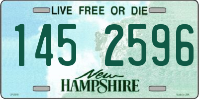 NH license plate 1452596