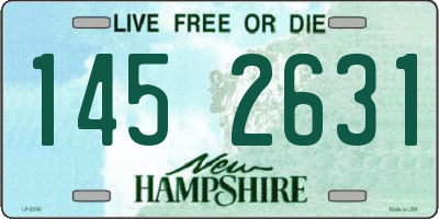 NH license plate 1452631