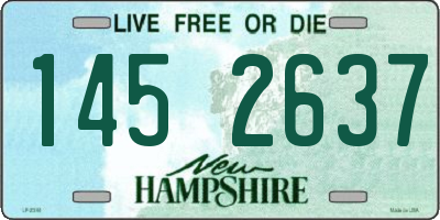 NH license plate 1452637