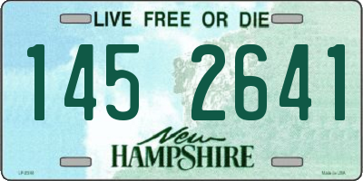 NH license plate 1452641