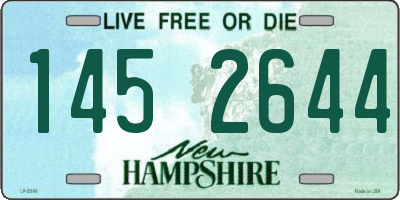 NH license plate 1452644