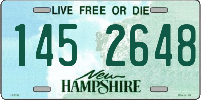 NH license plate 1452648