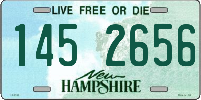 NH license plate 1452656