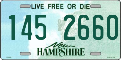 NH license plate 1452660
