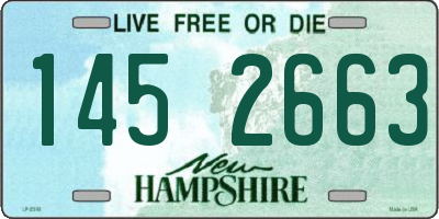 NH license plate 1452663