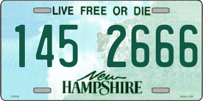 NH license plate 1452666
