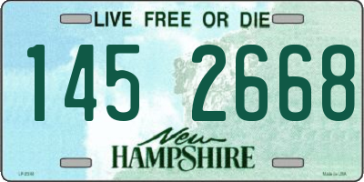 NH license plate 1452668