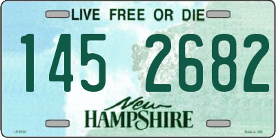 NH license plate 1452682