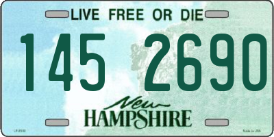 NH license plate 1452690