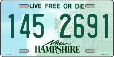 NH license plate 1452691