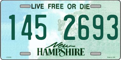 NH license plate 1452693