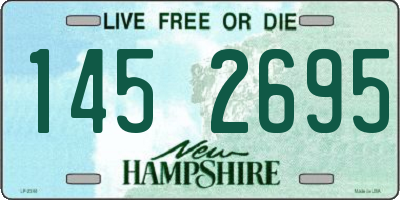 NH license plate 1452695