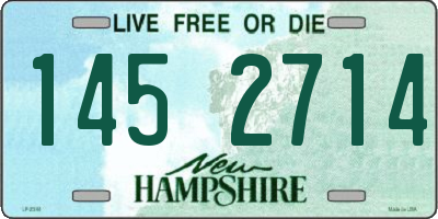 NH license plate 1452714
