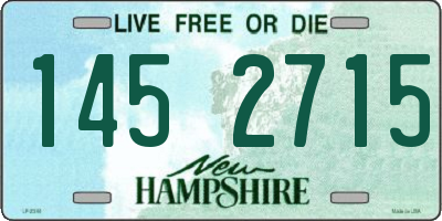 NH license plate 1452715