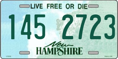 NH license plate 1452723