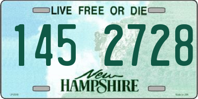 NH license plate 1452728