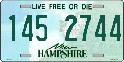 NH license plate 1452744