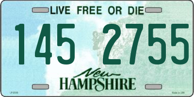 NH license plate 1452755