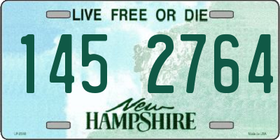 NH license plate 1452764