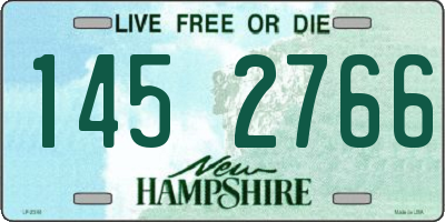 NH license plate 1452766