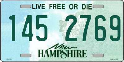 NH license plate 1452769