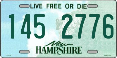 NH license plate 1452776