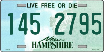 NH license plate 1452795