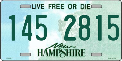 NH license plate 1452815