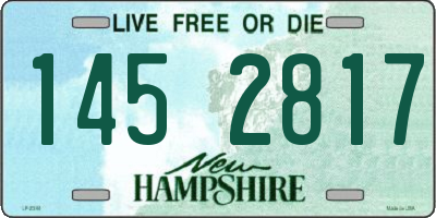 NH license plate 1452817