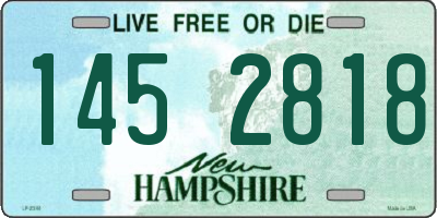 NH license plate 1452818