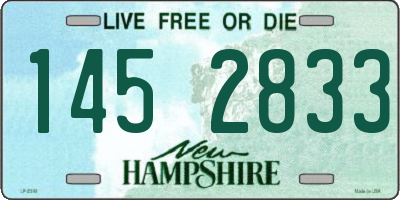 NH license plate 1452833
