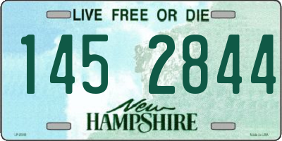 NH license plate 1452844