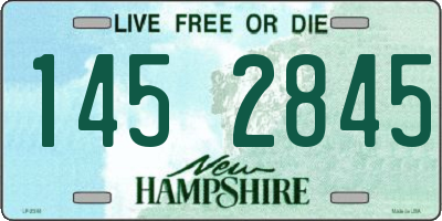 NH license plate 1452845