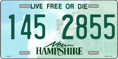 NH license plate 1452855