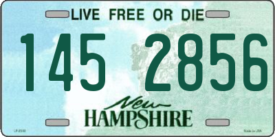 NH license plate 1452856