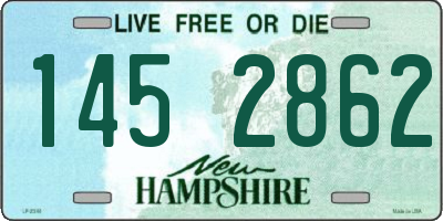 NH license plate 1452862