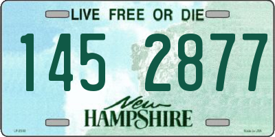NH license plate 1452877