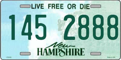 NH license plate 1452888