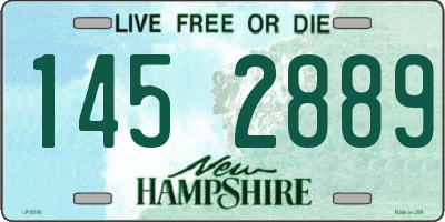 NH license plate 1452889