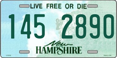 NH license plate 1452890