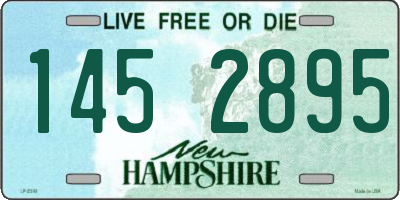 NH license plate 1452895