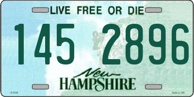 NH license plate 1452896