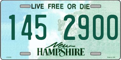 NH license plate 1452900