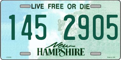 NH license plate 1452905