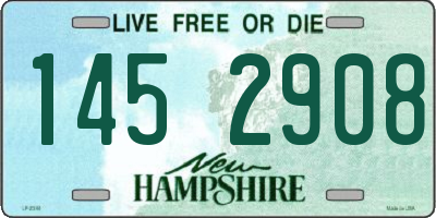 NH license plate 1452908