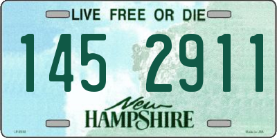 NH license plate 1452911