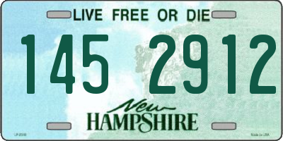 NH license plate 1452912