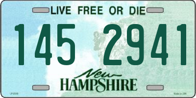 NH license plate 1452941