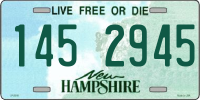 NH license plate 1452945